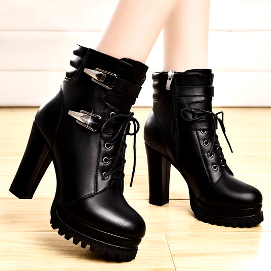 Fashionable High Heel Boots